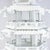 White Vintage Large-Scale Seven-Tier Chinoiserie White Painted Tole Pagoda Tower For Sale - Image 8 of 13