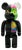 Kaws Black Dissected 400% Bearbrick Companion Figure For Sale