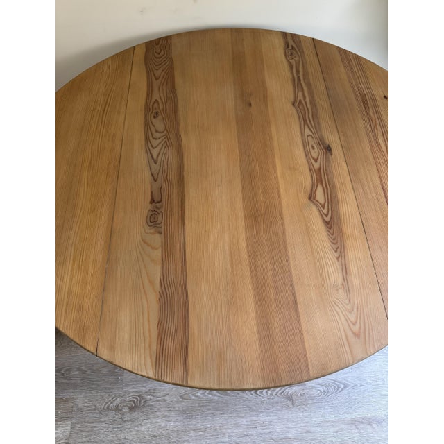 Round Drop Leaf Dining Table by Lucian Ercolani for Ercol, 1980s For Sale - Image 9 of 16