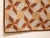 Brown Geometric Quilt For Sale - Image 12 of 12