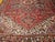 Vintage Persian Heriz Rug, Hand-Knotted Wool, Geometric Medallion Pattern, Red & Navy, 10x13 For Sale In Chicago - Image 6 of 11