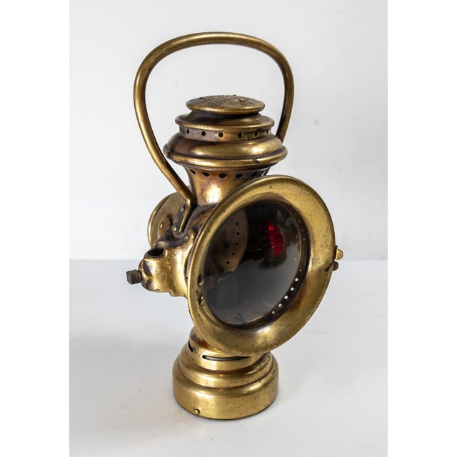 We are selling this cool 19th or 20th century Neverout lantern. This kerosene lantern would have been used on a Bicycle or...