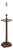 Antique Table Twist Floor Lamp For Sale