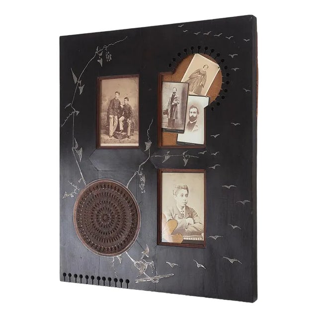 Wall-Mounted Photo Frame, 1890s For Sale