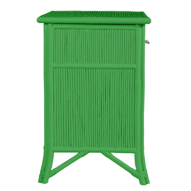 Not Yet Made - Made To Order Aruba One-Drawer Nightstand - Bright Green For Sale - Image 5 of 7