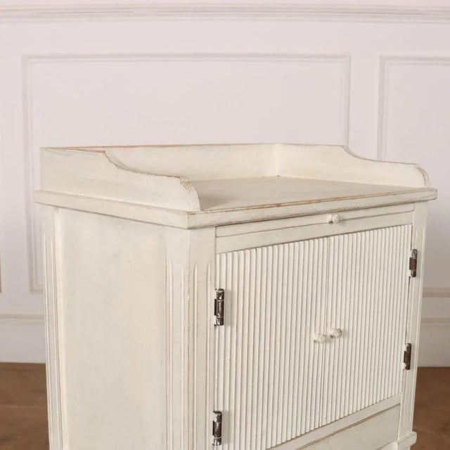 Swedish Painted Nightstand, 1920s For Sale - Image 4 of 6
