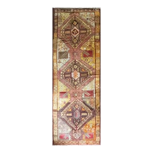Antique Oushak Gallery/Runner 4'4" X 13'7" #15527