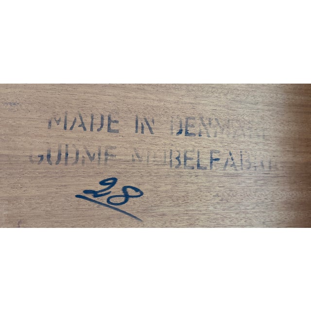 Mid-Century Danish Teak Draw-Leaf Dining Table by Gudme Møbelfabrik For Sale - Image 12 of 13