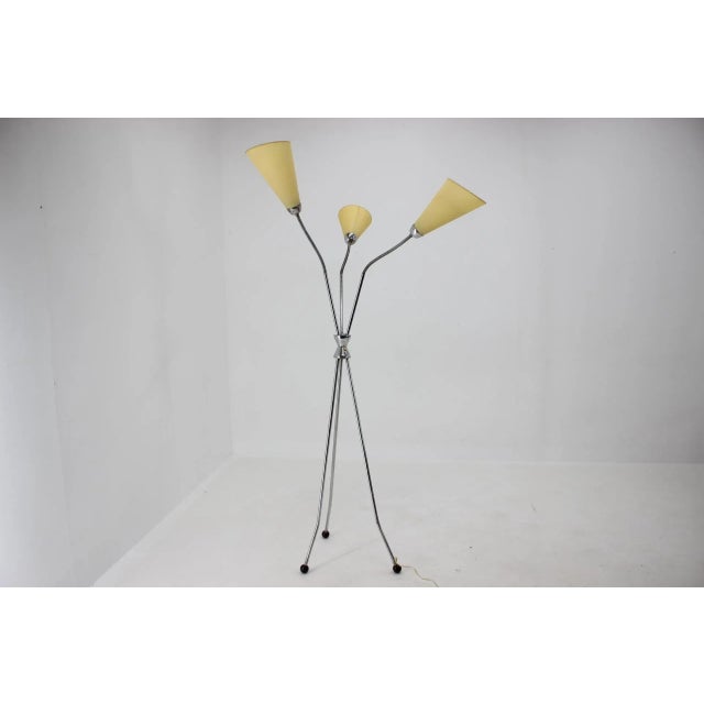 Newly rewired. New hand made lamp shades from hand made paper. Up to 250V (Europe/UK Standard).The wiring of this item may...