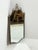 1940s Vintage Brass Wall Mirror, Italy, 1940 For Sale - Image 5 of 13