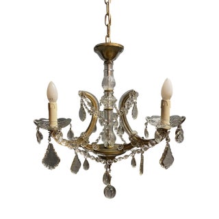 Vintage Marie Theresa Chandelier, 1930s For Sale