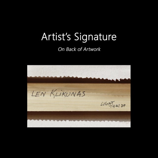 Light 7421dp - Contemporary Multi-Dimensional Minimalist Abstract Sculptural Art Artwork by Len Klikunas For Sale - Image 9 of 9