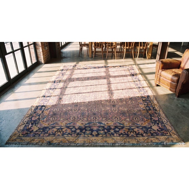 Early 20th Century Indian Cotton Agra Carpet For Sale - Image 11 of 12