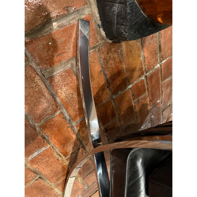 Pair of 1980s Knoll International Barcelona Chairs For Sale - Image 14 of 18