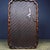 Brown Vintage Rosewood Tea Tray - Carved Woven & Bamboo Motif For Sale - Image 8 of 9