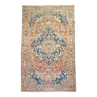 Antique Zabihi Collection Oversize Persian Tabriz Rug - 10'7" x 21'6" For Sale