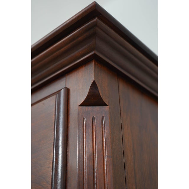 Brown Colonial Mahogany 6 Drawer Lingerie High Chest For Sale - Image 8 of 15