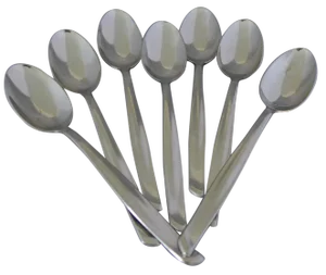 German Carl Mertens Stainless Steel Tablespoons - Set of 7