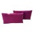 New Designers Guild Chenille Fuchsia, Fabric, Rectangular Pillows Each ($250 Wholesale Each) For Sale