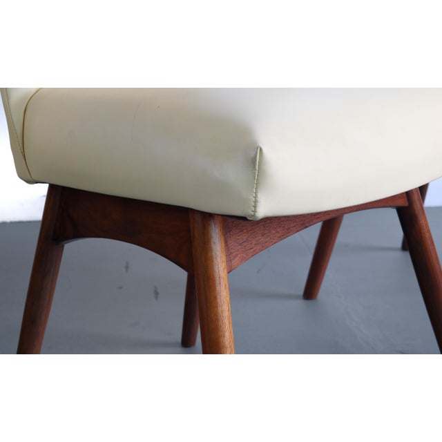 Mid-Century Modern Adrian Pearsall Model 1613-C Dining Chairs for Craft Associates - Set of 4 For Sale - Image 3 of 7