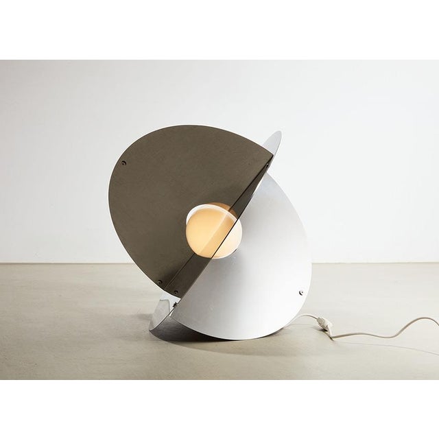 Vintage Italian Luna Lamp by Rinaldo Cutini, 1970 For Sale - Image 12 of 12