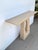 2020s Currey & Co Demi Travertine Console Table For Sale - Image 5 of 9