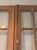 French Provincial Antique Tall French Doors Beveled Glass With Arched Transom/FanLight Window For Sale - Image 3 of 17
