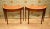 Sheraton Satinwood Demi Lune Console Tables, Set of 2 For Sale - Image 3 of 11