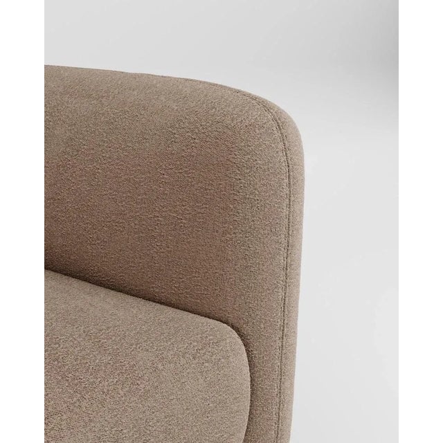 Modern Jacob Sofa in Boucle Fabric by Collector Studio For Sale - Image 4 of 6