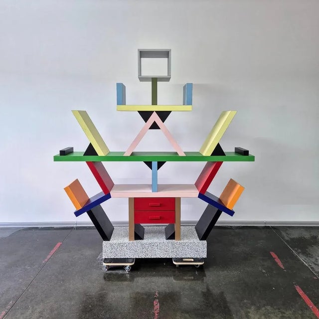 Carlton Room Divider by Ettore Sottsass, 1981 For Sale - Image 9 of 9