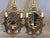 Late20C French Maker Louis XVI Antique Bronze Sconces Wall Lamps -Pair For Sale - Image 13 of 18