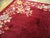 1930s Red Ruby Floral Modern Antique Chinese Art Deco Hand Knotted Wool Rug 10'x 13' 8" Carpet For Sale - Image 4 of 6