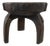 African Vintage Wood Milk Stool Hehe Gogo People Tanzania 12" H For Sale