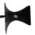 1960s Vintage West German Five-Arm Black Metal Candelabra For Sale - Image 5 of 5