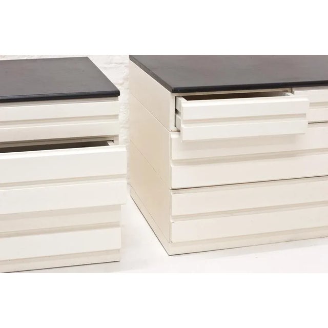 1970s Vintage Samarcanda Commodes by Vico Magistretti for Poggi Mantova, Set of 3 For Sale - Image 5 of 7