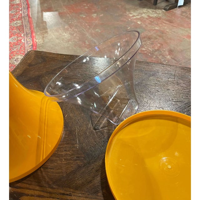 Champagne Vintage French Veuve Clicquot Champagne Cooler Tam Tam Stool For Sale - Image 8 of 10