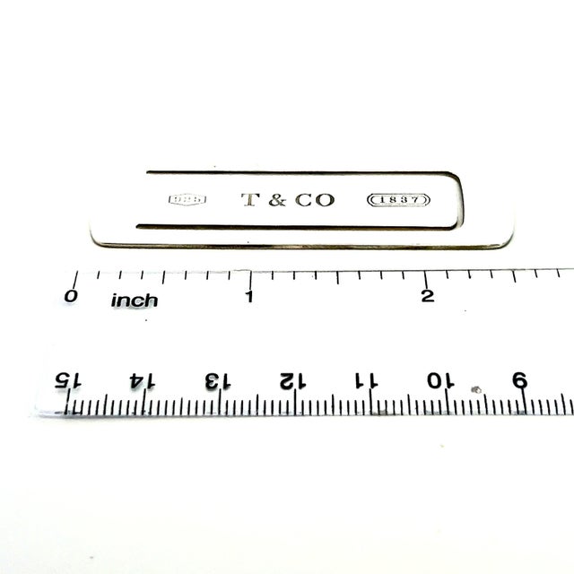 1990s Tiffany & Co. Sterling Silver T & Co "1837" Bookmark For Sale - Image 9 of 9