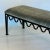 DESIGN FRERES 'Méandre' Bench by Design Frères in Mohair Velvet For Sale - Image 4 of 7
