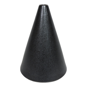 1980s Post Modern Victor Carranza Minimalist Mikasa Art Pottery Ceramic Cone Vase