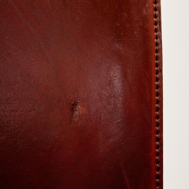 Pietro Costantini Leather Dining Chairs, 1980s, Set of 4 For Sale - Image 10 of 18