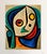 Modern "Lady Julienne Self Portrait" Giclee Print on Canvas For Sale - Image 3 of 3