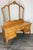 French Louis Style Oak Dressing Table with Mirror For Sale - Image 13 of 13