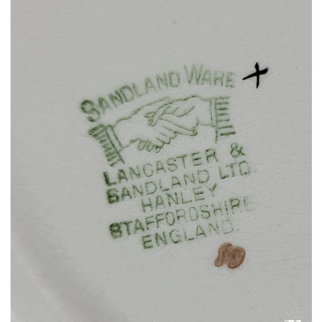 Ceramic Vintage Sandland - Ware Lancaster Hanley " Micawber Introduces David to London " Decorative Plate For Sale - Image 7 of 8