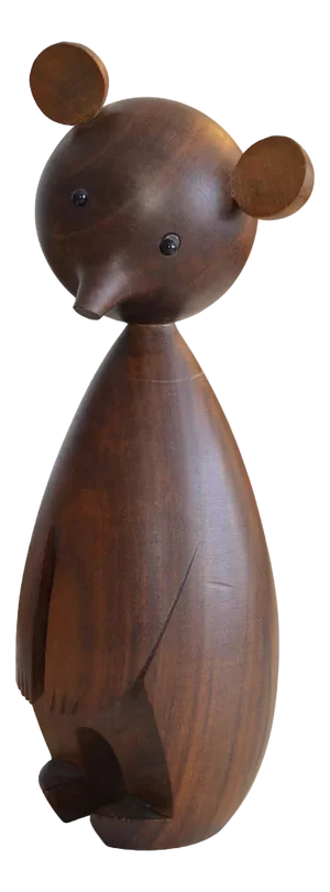 Dancing Bear Figurine by Karl Hagenauer, 1950s