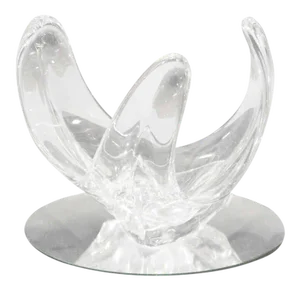 French Mid Century Vannes Crystal Bowl