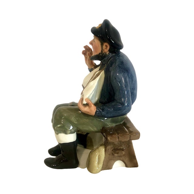 Late 20th Century Royal Doulton’s Sailor Figurine Telling His “Tall Story” For Sale - Image 5 of 8