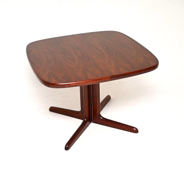 Mid-Century Modern Vintage Danish Extending Dining Table, 1960 For Sale - Image 3 of 11