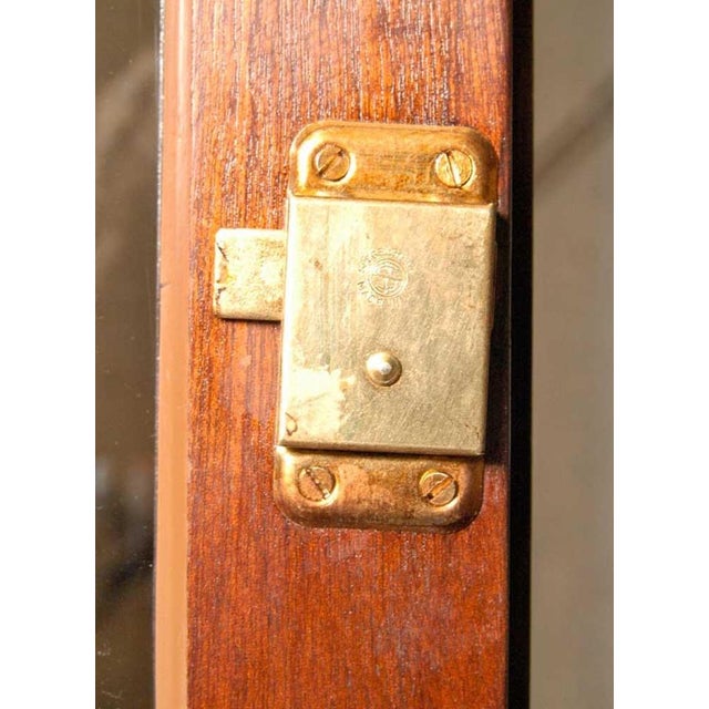 Regency Sheraton Breakfront Bookcase with Mahogany Inlay For Sale - Image 12 of 16