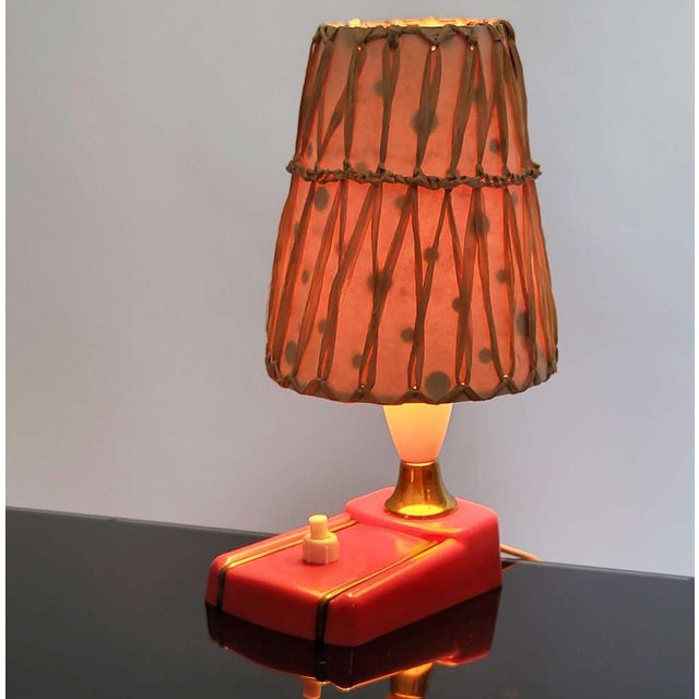Mid-Century Modern Mid-Century Bakelite Table Light, 1950s For Sale - Image 3 of 7