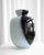 Mid-Century Modern Black-and-White Vase, 1980s For Sale - Image 3 of 7
